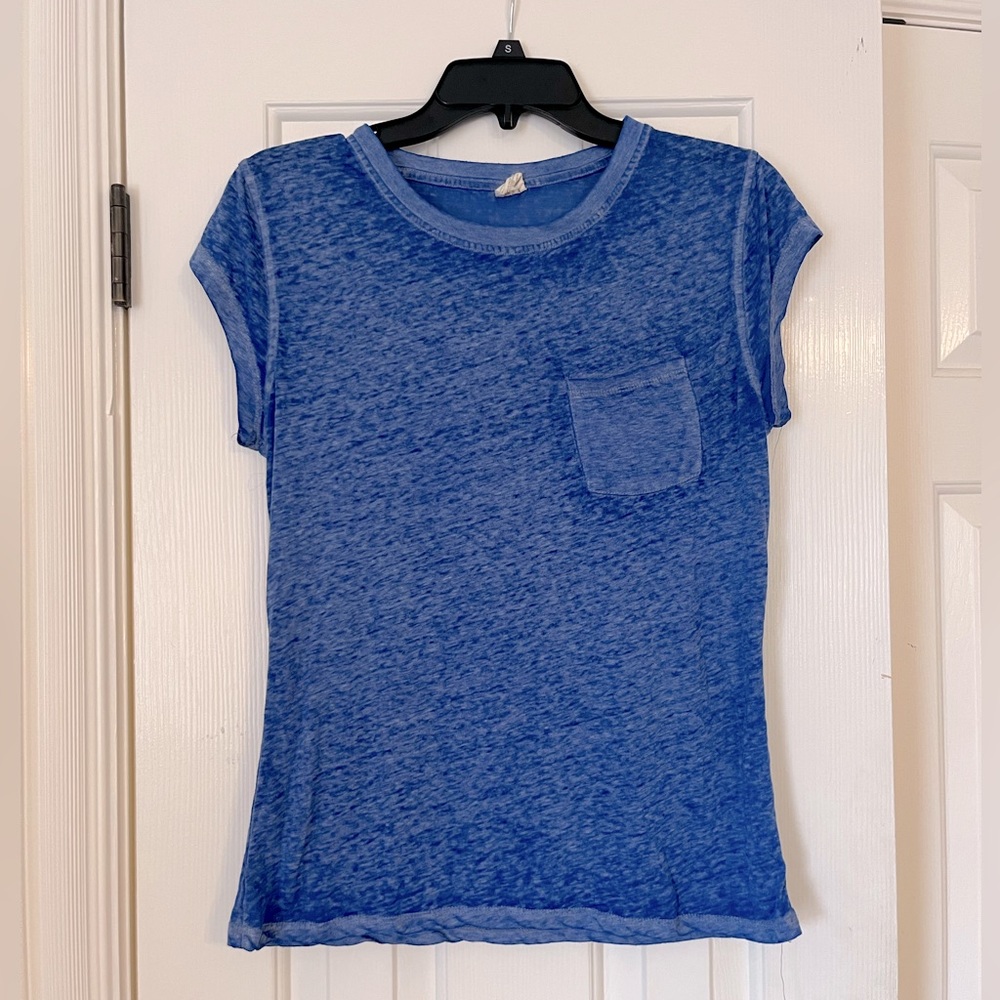 Exist Blue Summer Top Size M